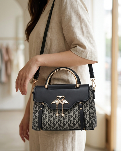 Sorrento Monogram Satchel - lifestyle 13
