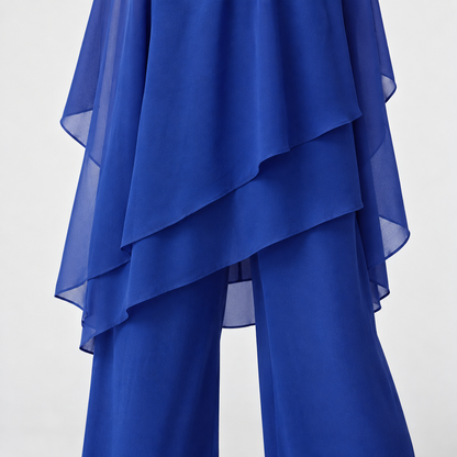 Darlene Stretch Layered Pants Set | Hudson & Wells