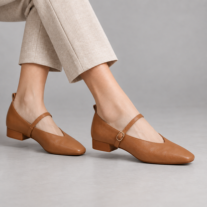 Diana Women's Cushioned Shoes, Broad Size Range — Brown | Hudson & Wells