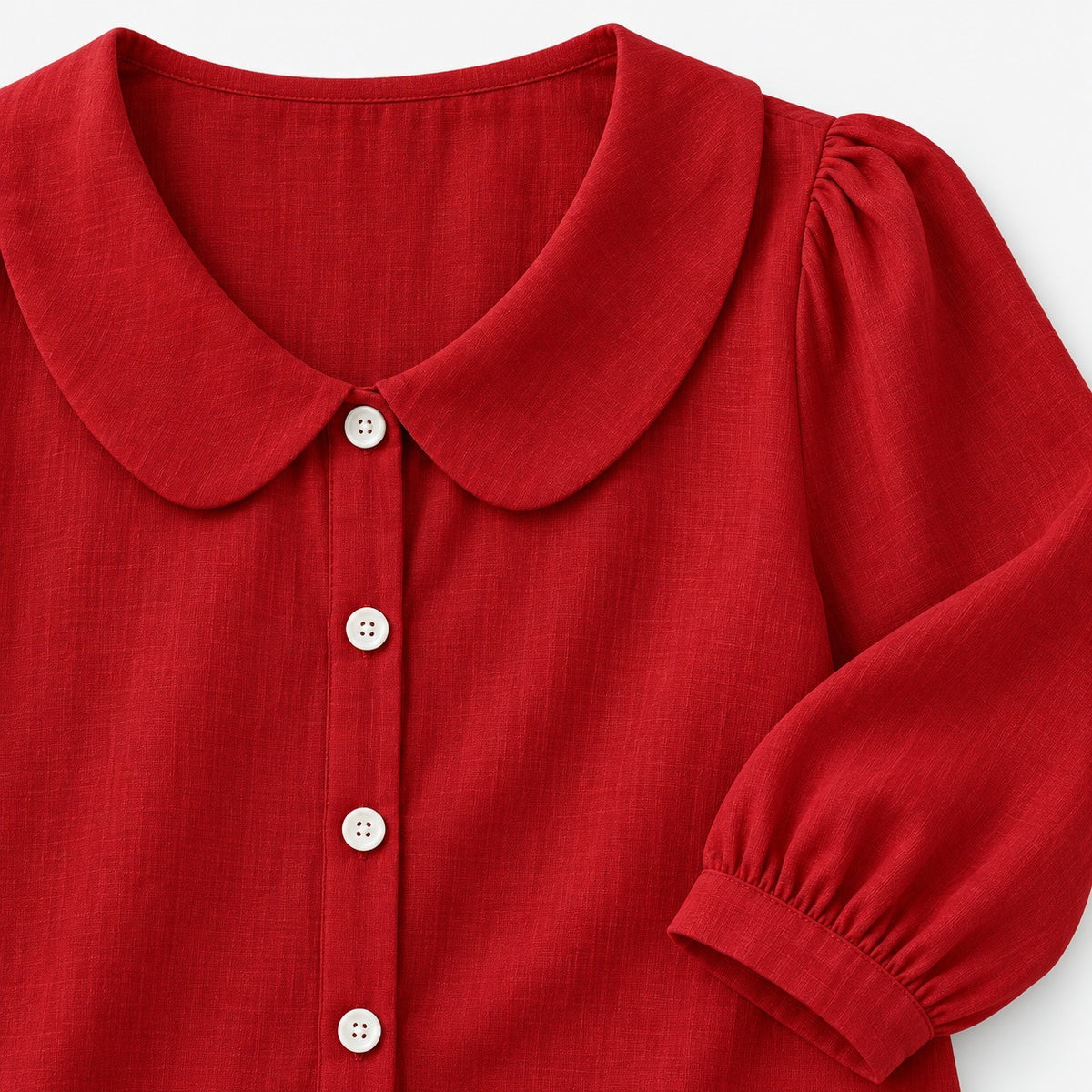 Doreen Relaxed Fit Peter Pan Collar Blouse | Hudson & Wells