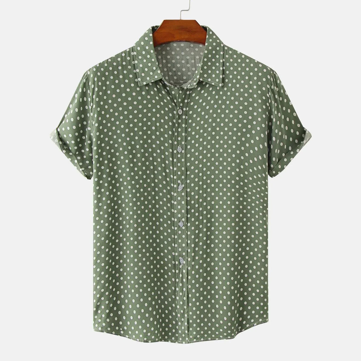 Downtown Dot Button Up