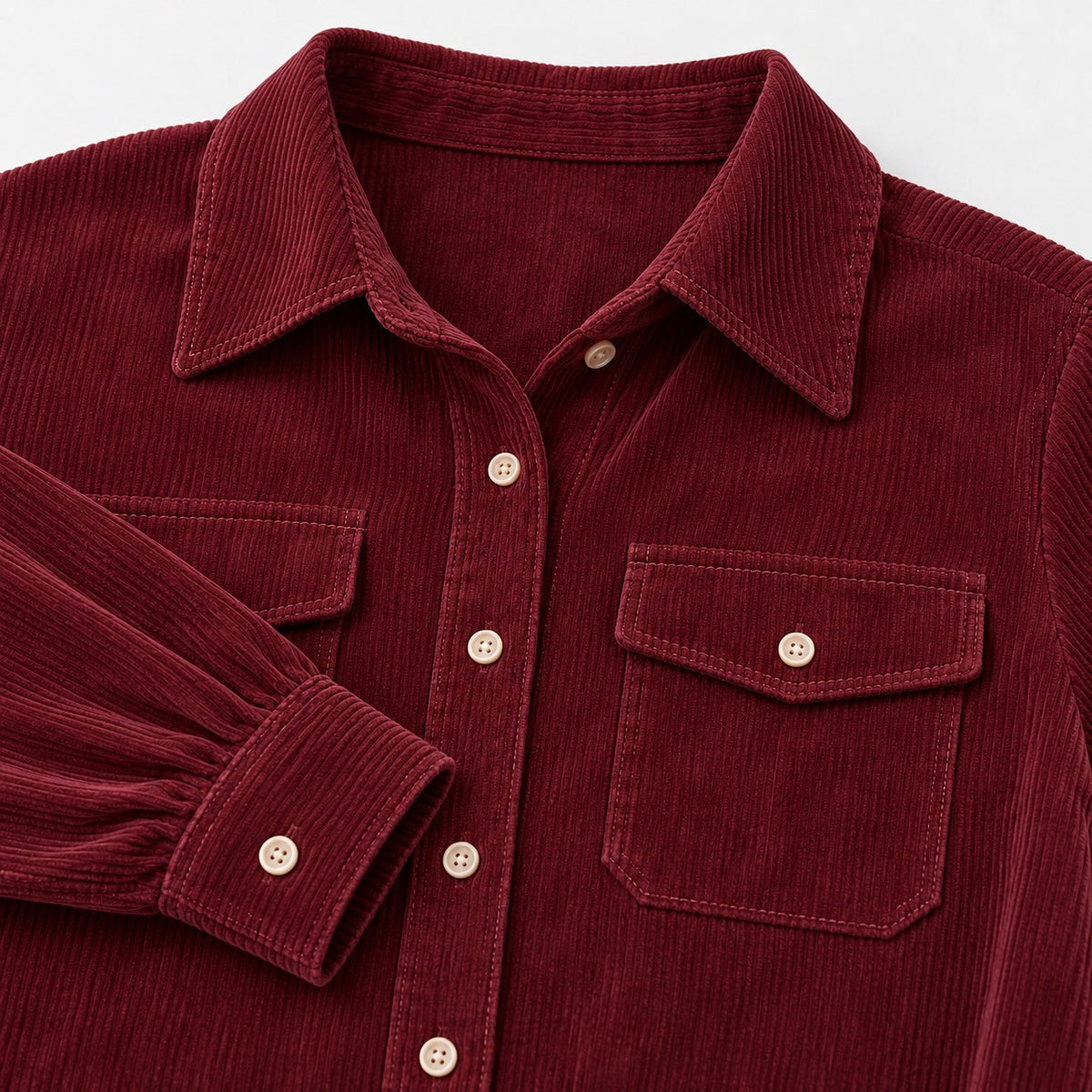 Edwina Relaxed Fit Midi Shirt Dress | Hudson & Wells