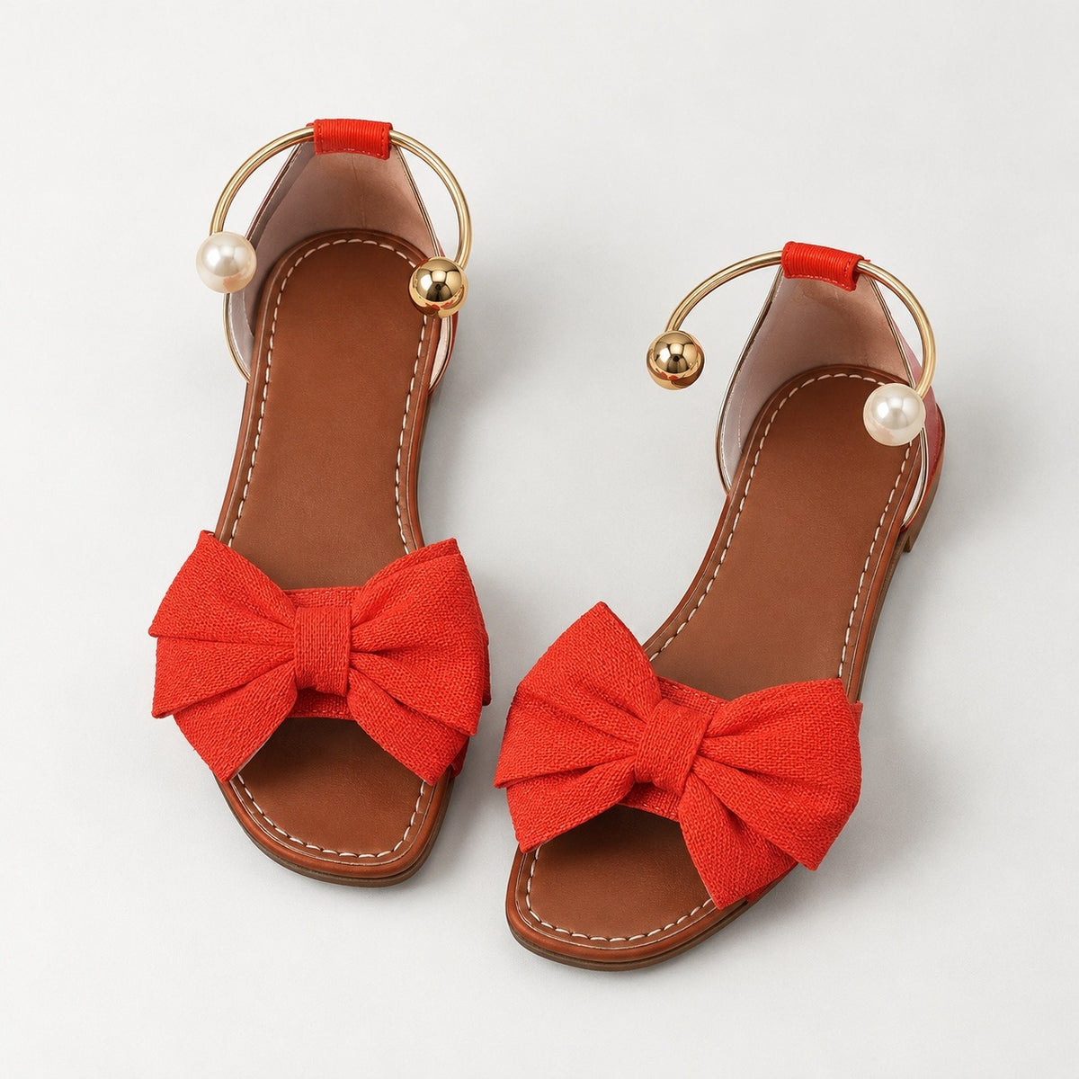 Effie Easy Slip-On Bow Flat Sandals | Hudson & Wells