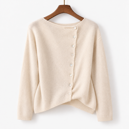 Elaine Women's Soft Cotton-Blend Crew-Neck Shirt | Hudson & Wells