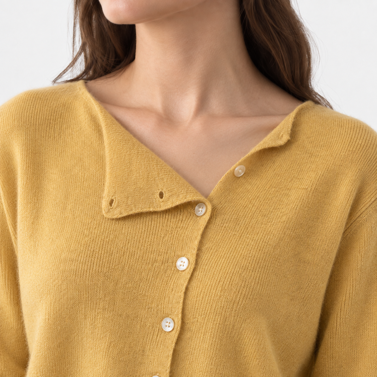 Elaine Women's Soft Cotton-Blend Crew-Neck Shirt | Hudson & Wells