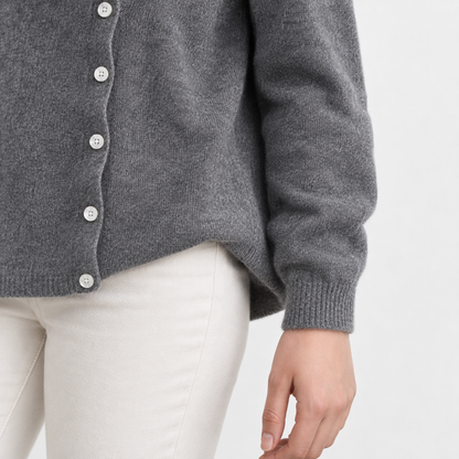 Elaine Women's Soft Cotton-Blend Crew-Neck Shirt | Hudson & Wells