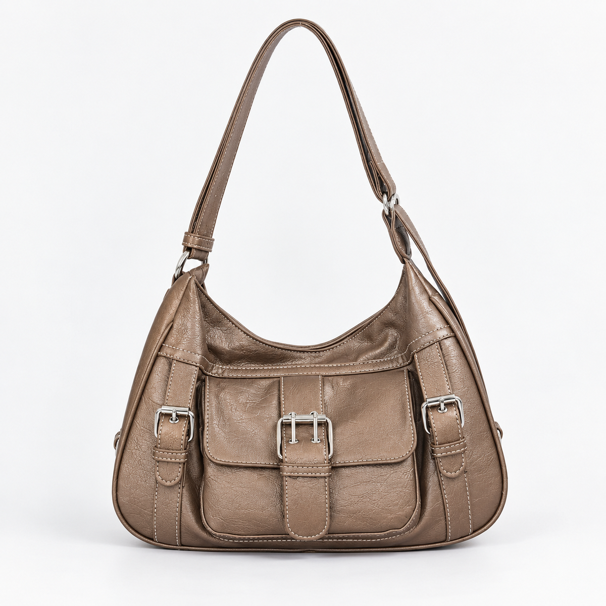 Eloise Women's Everyday Comfort Shoulder Bag — Champagne | Hudson & Wells