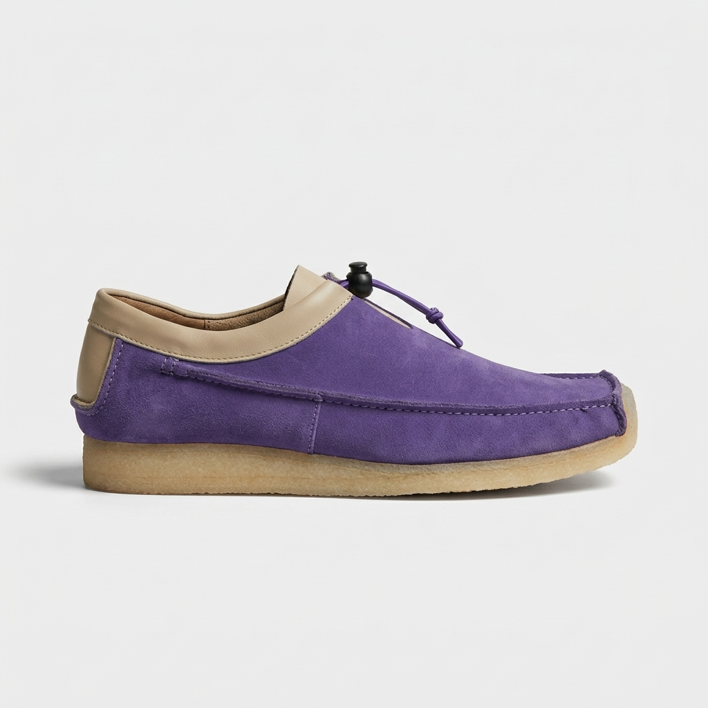 Emmett Toggle Moc — Purple | Hudson & Wells
