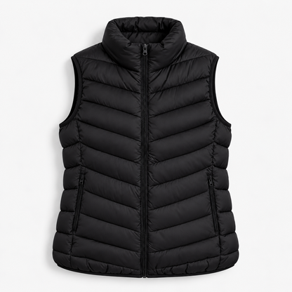 Eunice Lightweight Puffer Vest | Hudson & Wells