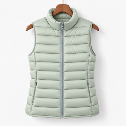 Eunice Lightweight Puffer Vest | Hudson & Wells