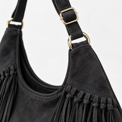 Everett Fringe Hobo | Hudson & Wells