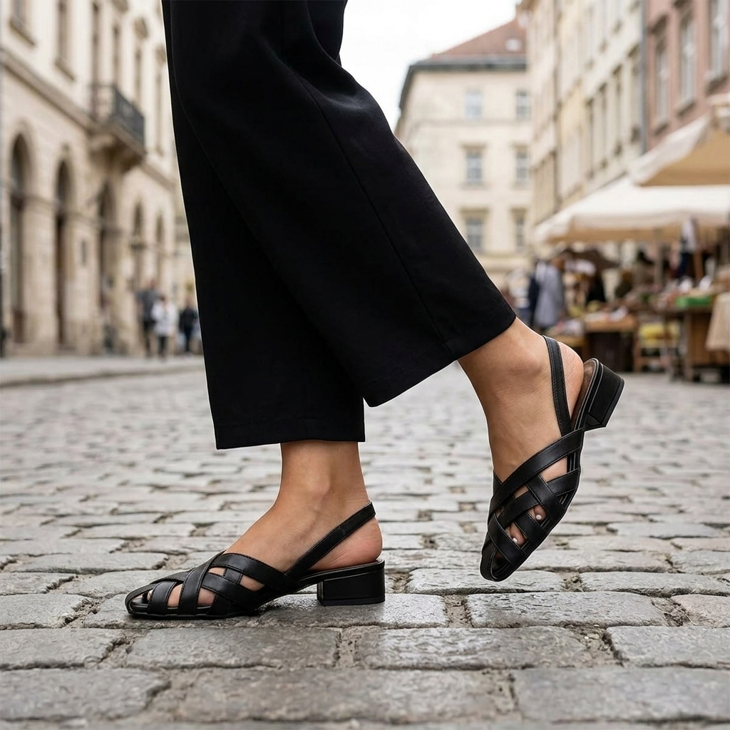 Everett Woven Slingback | Hudson & Wells