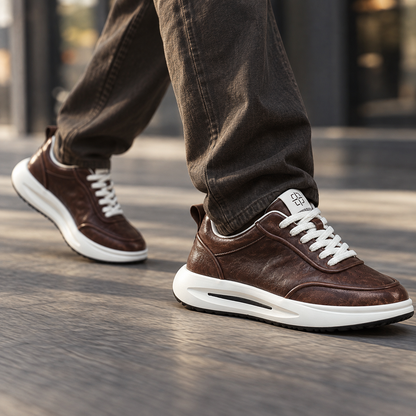 Fletcher Men's Soft Casual Shoes, Half-Size Options | Hudson & Wells