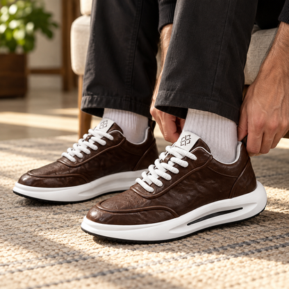Fletcher Men's Soft Casual Shoes, Half-Size Options | Hudson & Wells