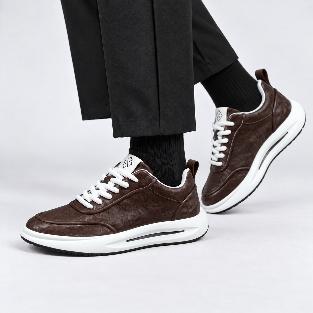 Fletcher Men's Soft Casual Shoes, Half-Size Options | Hudson & Wells