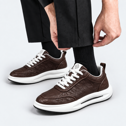 Fletcher Men's Soft Casual Shoes, Half-Size Options | Hudson & Wells