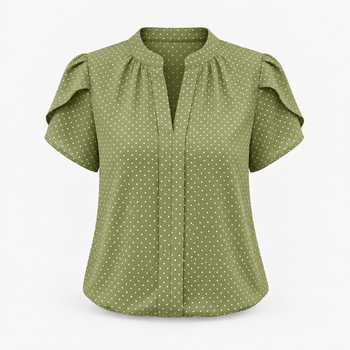 Geneva Lightweight Short Sleeve Blouse | Hudson & Wells