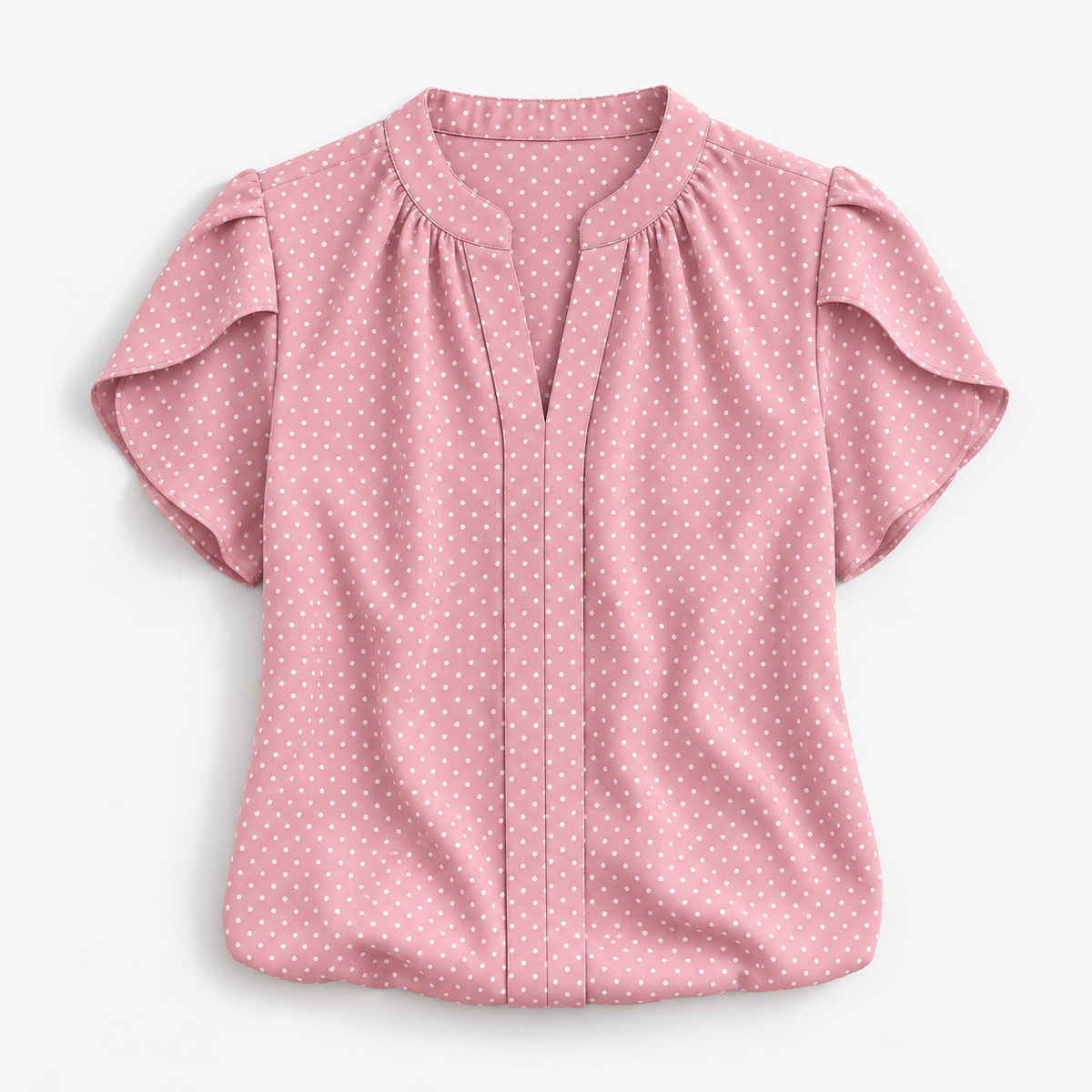 Geneva Lightweight Short Sleeve Blouse | Hudson & Wells