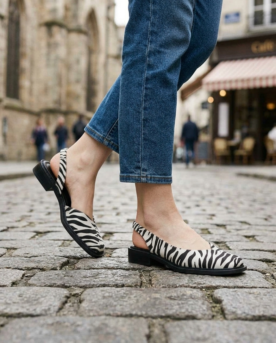 Genevieve Slip-On Flat | Hudson & Wells