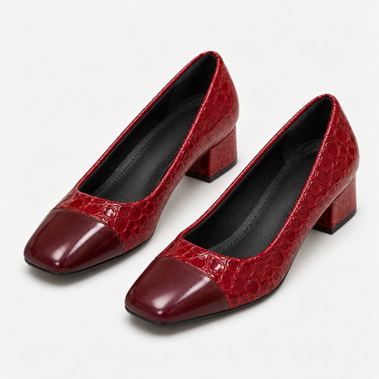 Georgette Comfort Block Heel Pumps | Hudson & Wells