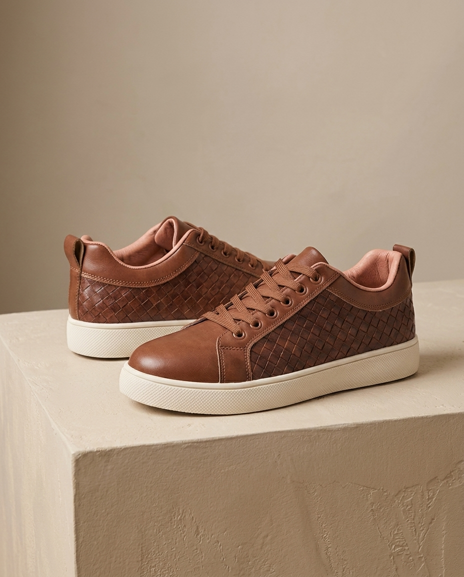 Graham Basketweave Sneaker | Hudson & Wells