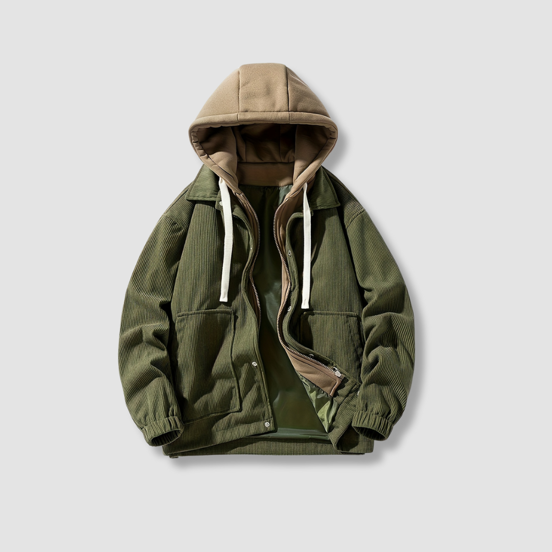 Harrison Corduroy Hoodie