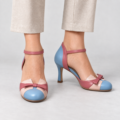 Helen Women's Everyday Comfort Shoes, Extended Sizes — Blue | Hudson & Wells