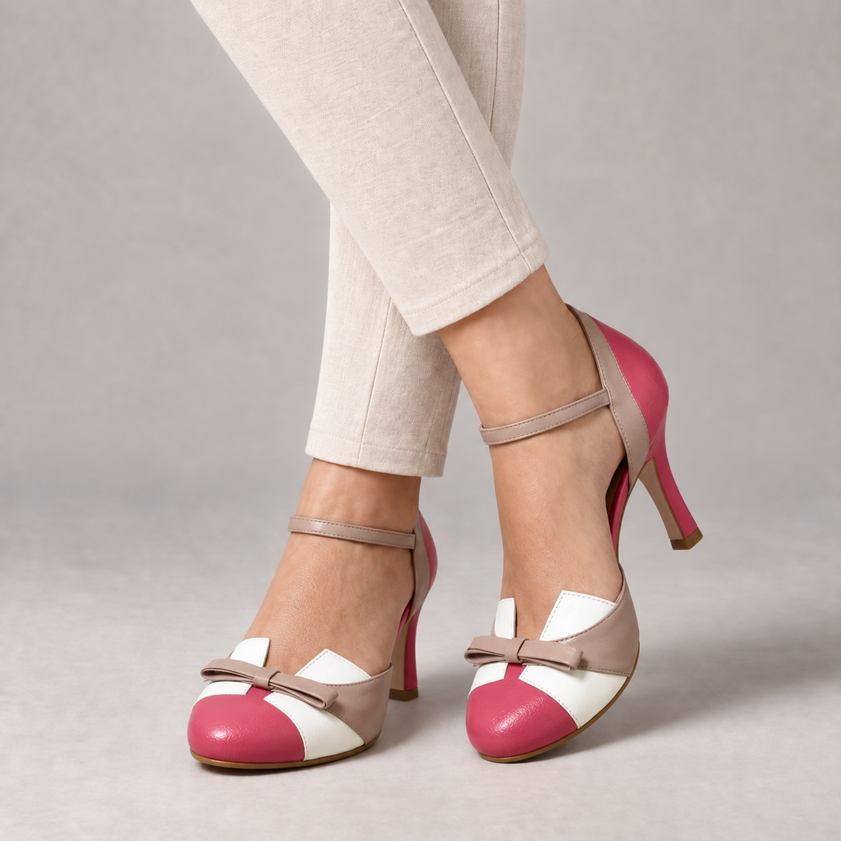 Helen Women's Everyday Comfort Shoes, Extended Sizes — Red | Hudson & Wells