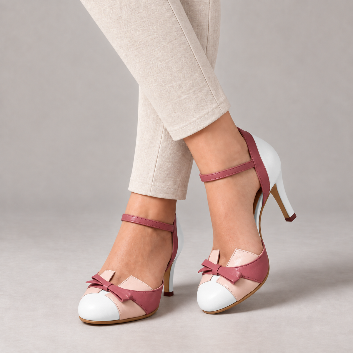 Helen Women's Everyday Comfort Shoes, Extended Sizes — White | Hudson & Wells