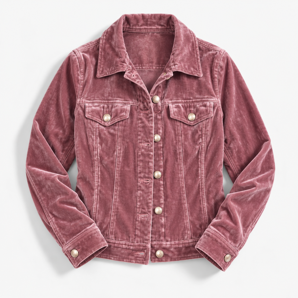 Janice Soft Button-Front Jacket | Hudson & Wells