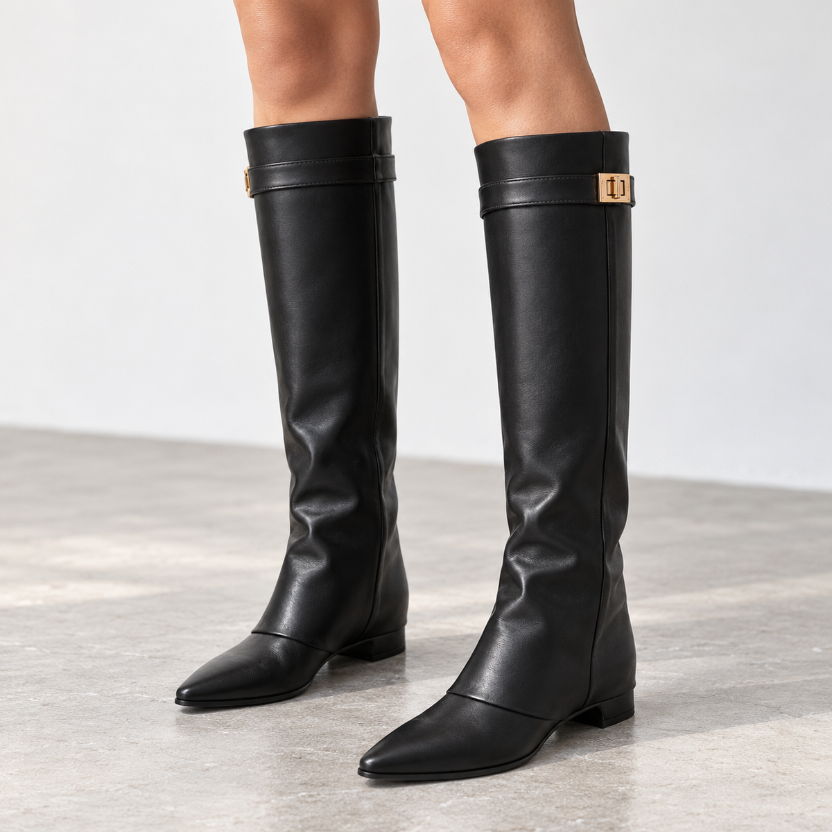 Johanna Comfort Knee-High Boots | Hudson & Wells