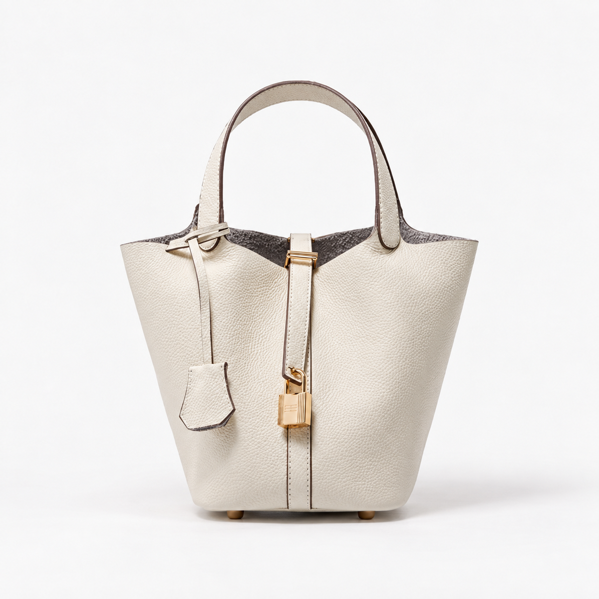 Laurel | Women's Everyday Faux Leather Satchel — White | Hudson & Wells