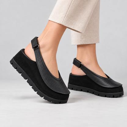 Lavonne Comfort Platform Slingback Shoes | Hudson & Wells
