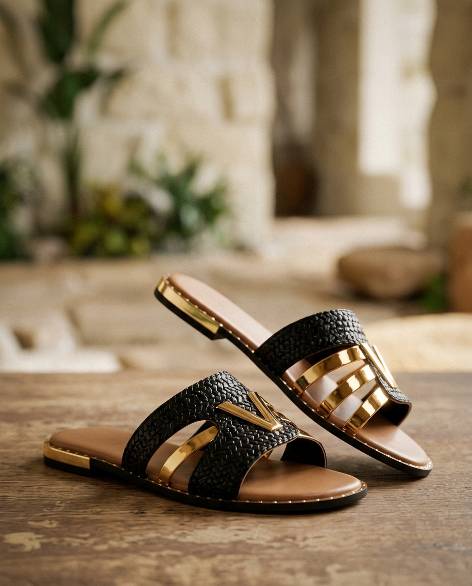 Lido Woven Slide Sandal