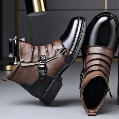 Lincoln Buckle Ankle Boot | Hudson & Wells