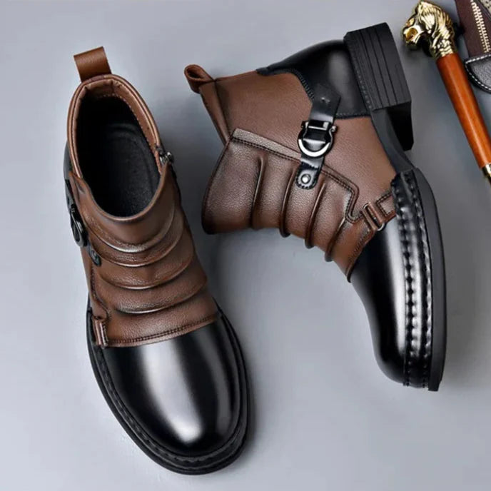 Lincoln Buckle Ankle Boot | Hudson & Wells