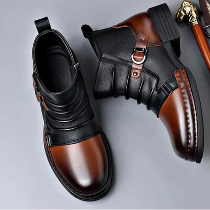 Lincoln Buckle Ankle Boot | Hudson & Wells