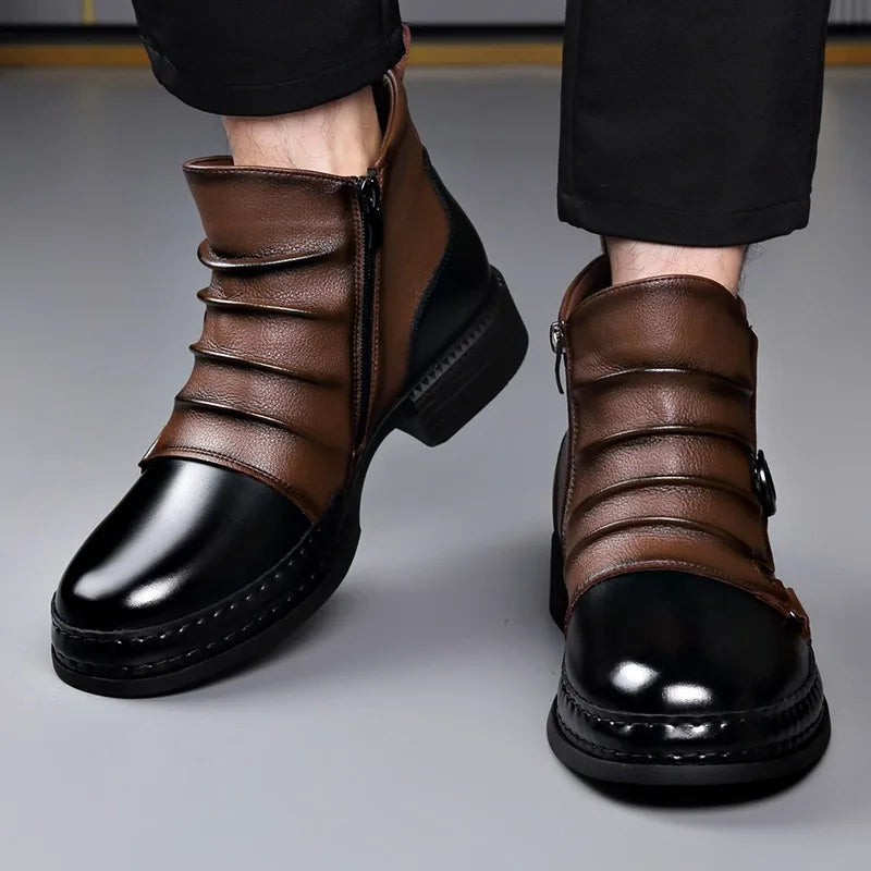 Lincoln Buckle Ankle Boot | Hudson & Wells