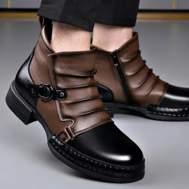 Lincoln Buckle Ankle Boot | Hudson & Wells