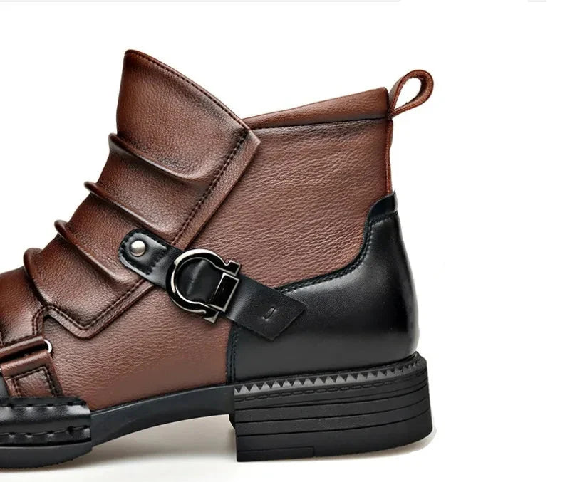 Lincoln Buckle Ankle Boot | Hudson & Wells