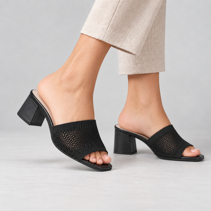 Lorna Women's Cushioned Slide Sandals | Hudson & Wells