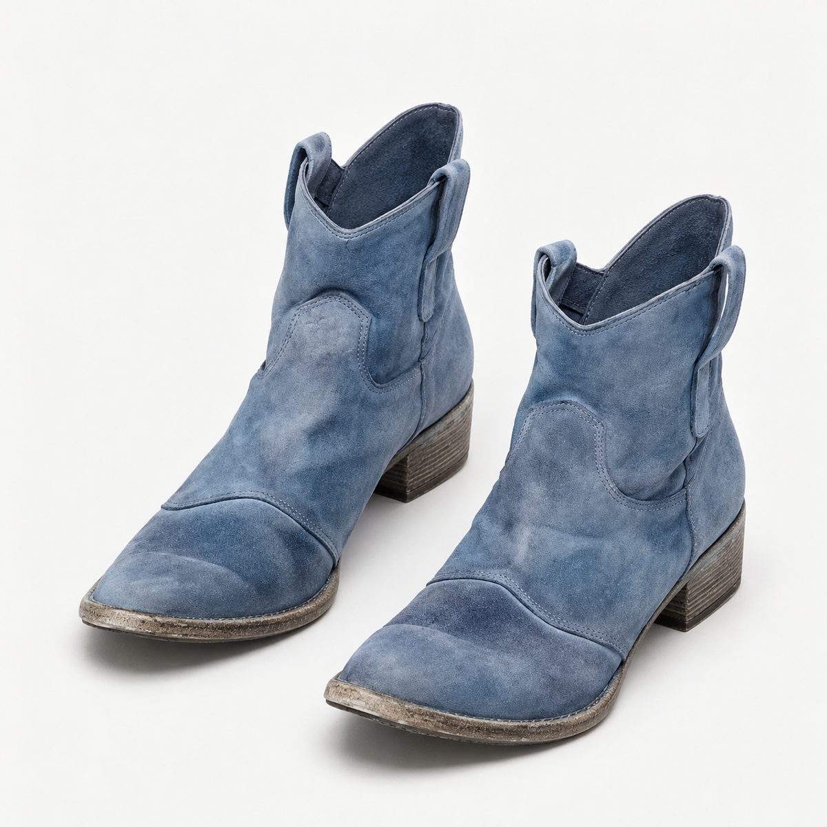 Lucille Women's Soft Faux Suede Western Boots | Hudson & Wells