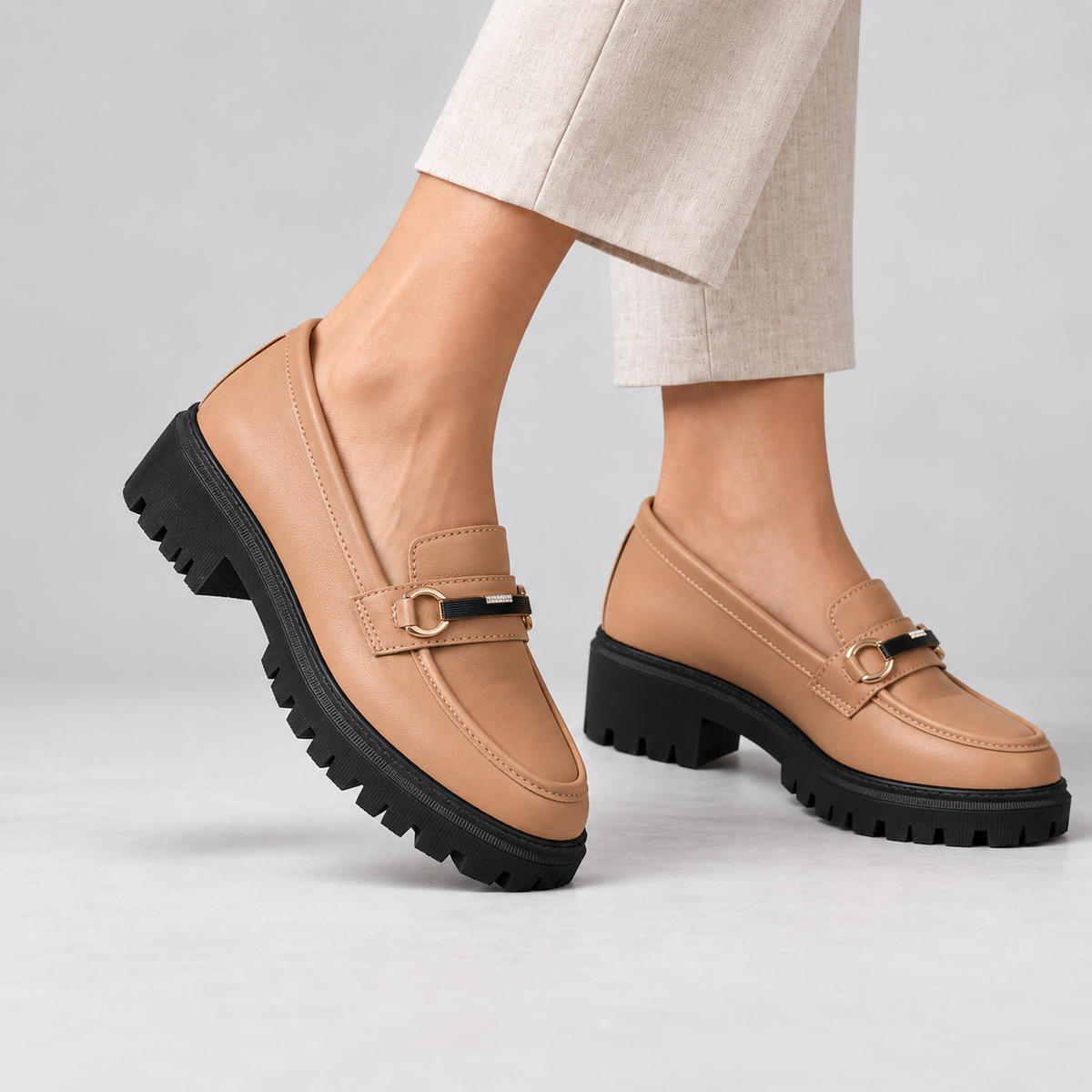Lucy Comfort Platform Loafers | Hudson & Wells