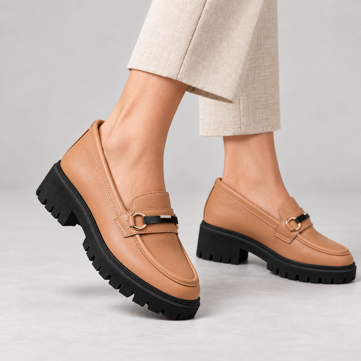 Lucy Comfort Platform Loafers | Hudson & Wells