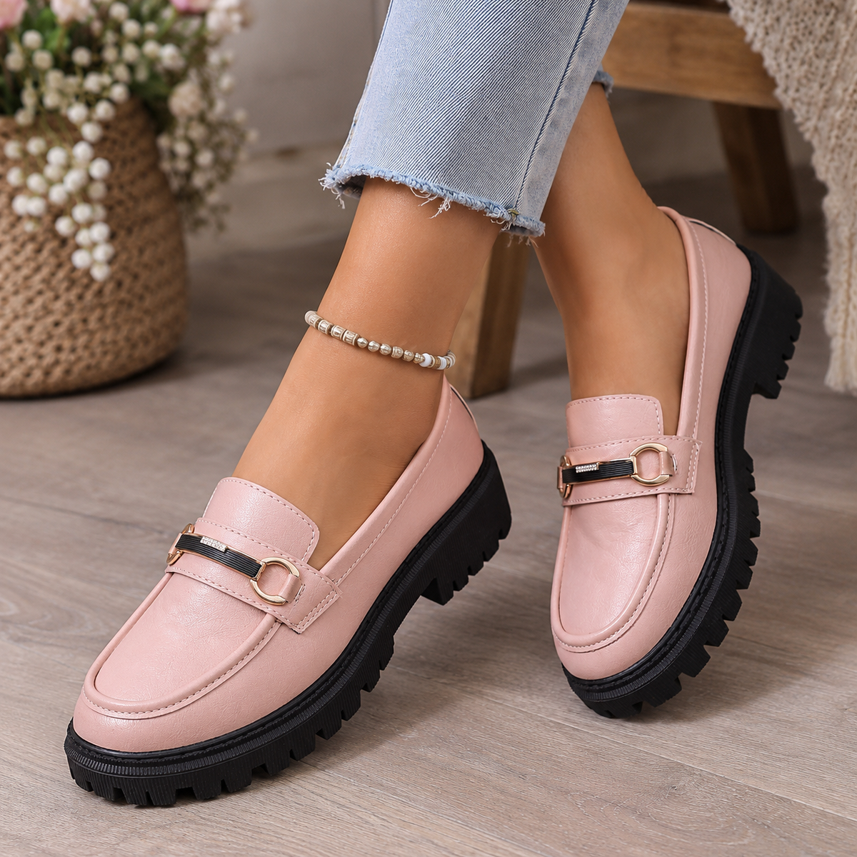 Lucy Comfort Platform Loafers | Hudson & Wells