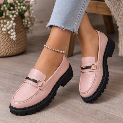Lucy Comfort Platform Loafers | Hudson & Wells