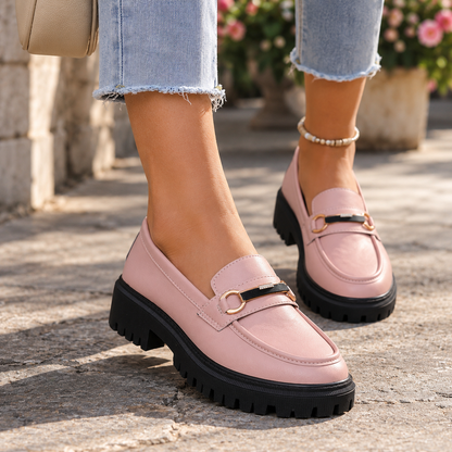 Lucy Comfort Platform Loafers | Hudson & Wells