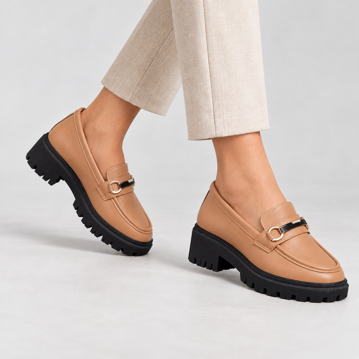Lucy Comfort Platform Loafers | Hudson & Wells