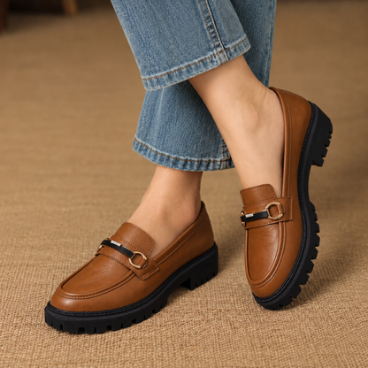 Lucy Comfort Platform Loafers | Hudson & Wells