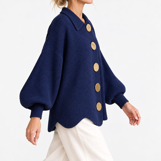 Margaret Relaxed Fit Cardigan | Hudson & Wells